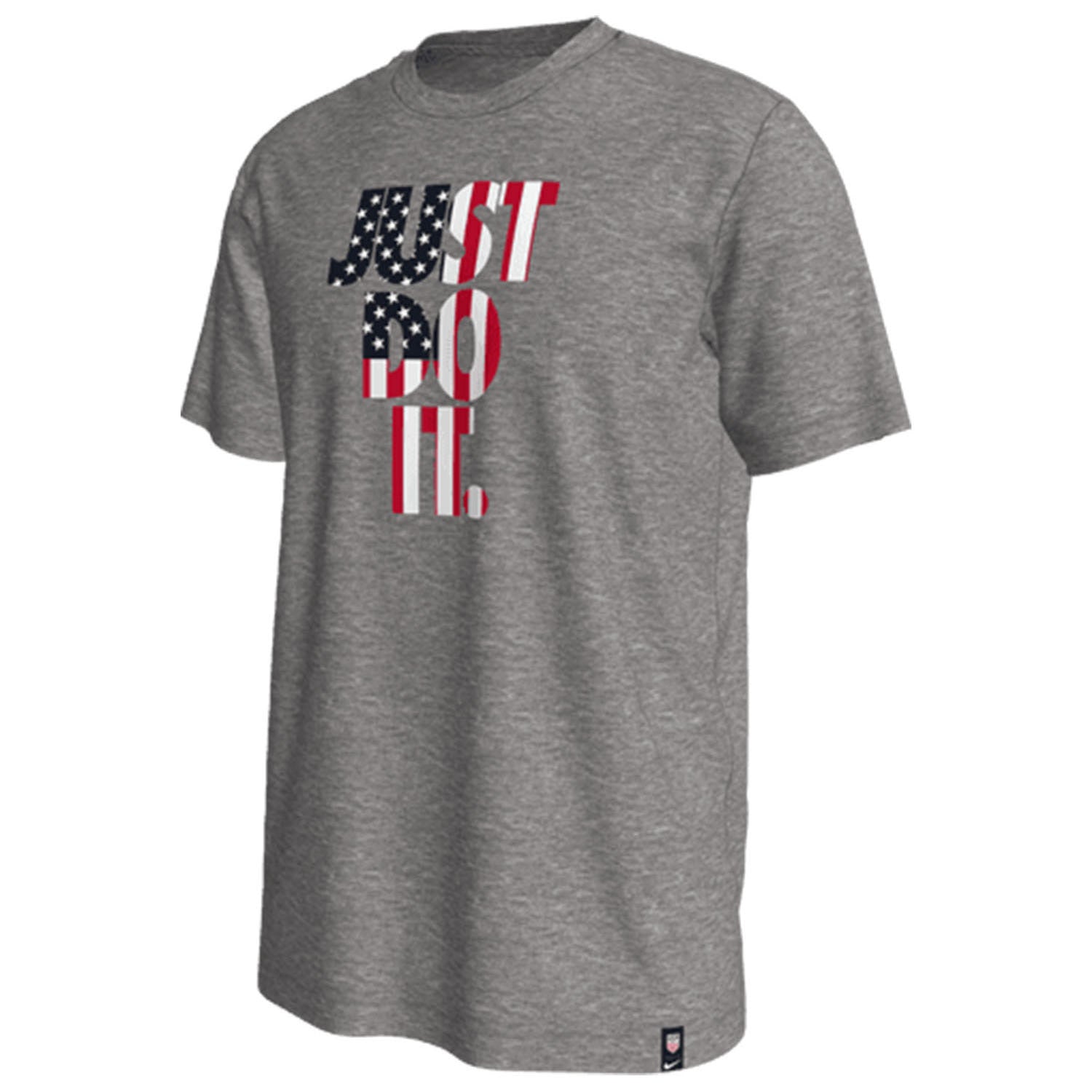Men's  USA Just Do It Grey Tee