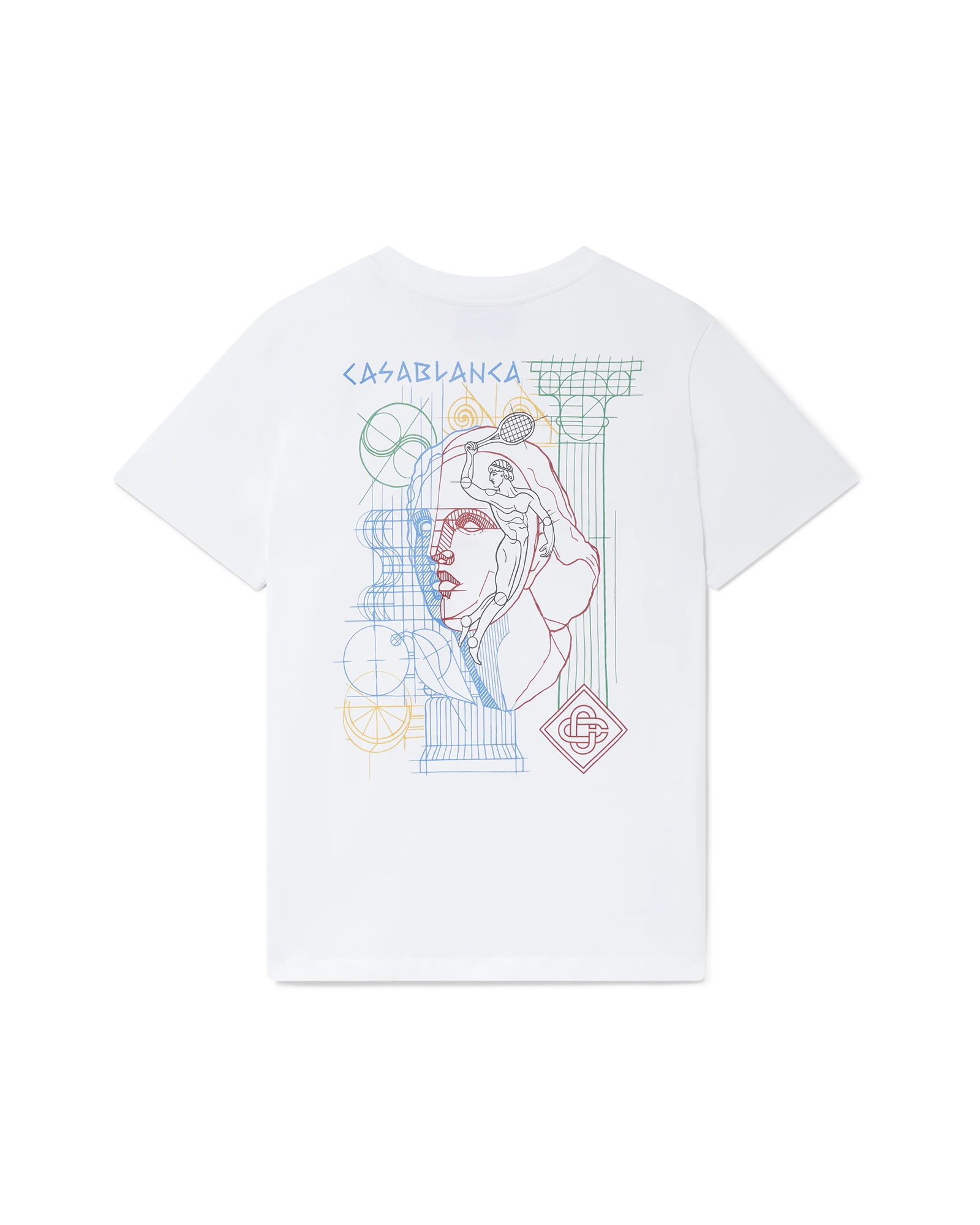 Casa Blanca Shirt Tennis Play In Progress T-Shirt