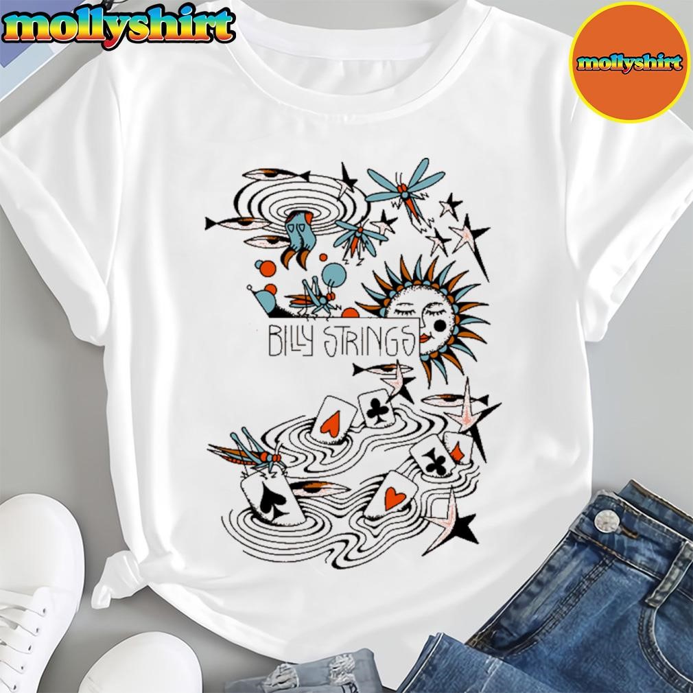 New Billy Strings River Of Cards Winter 2025 Tour Shirt