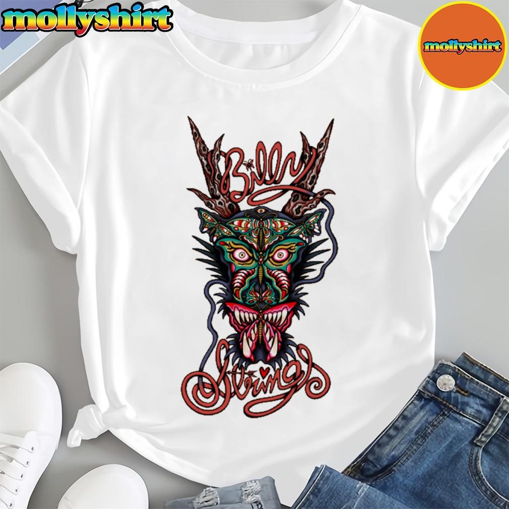 New Billy Strings Butterfly Dragon Winter 2025 Tour Shirt