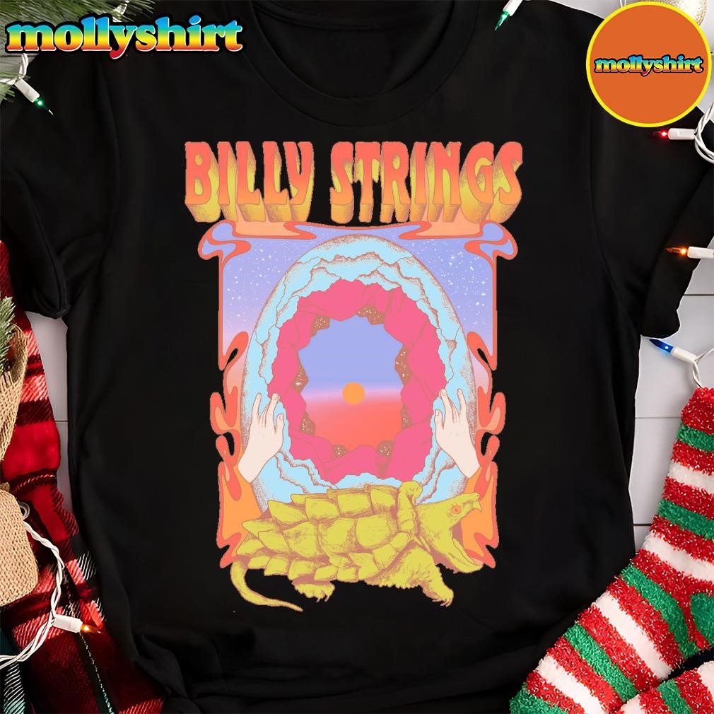 New Billy Strings Snapping Turtle Winter 2025 Tour Shirt