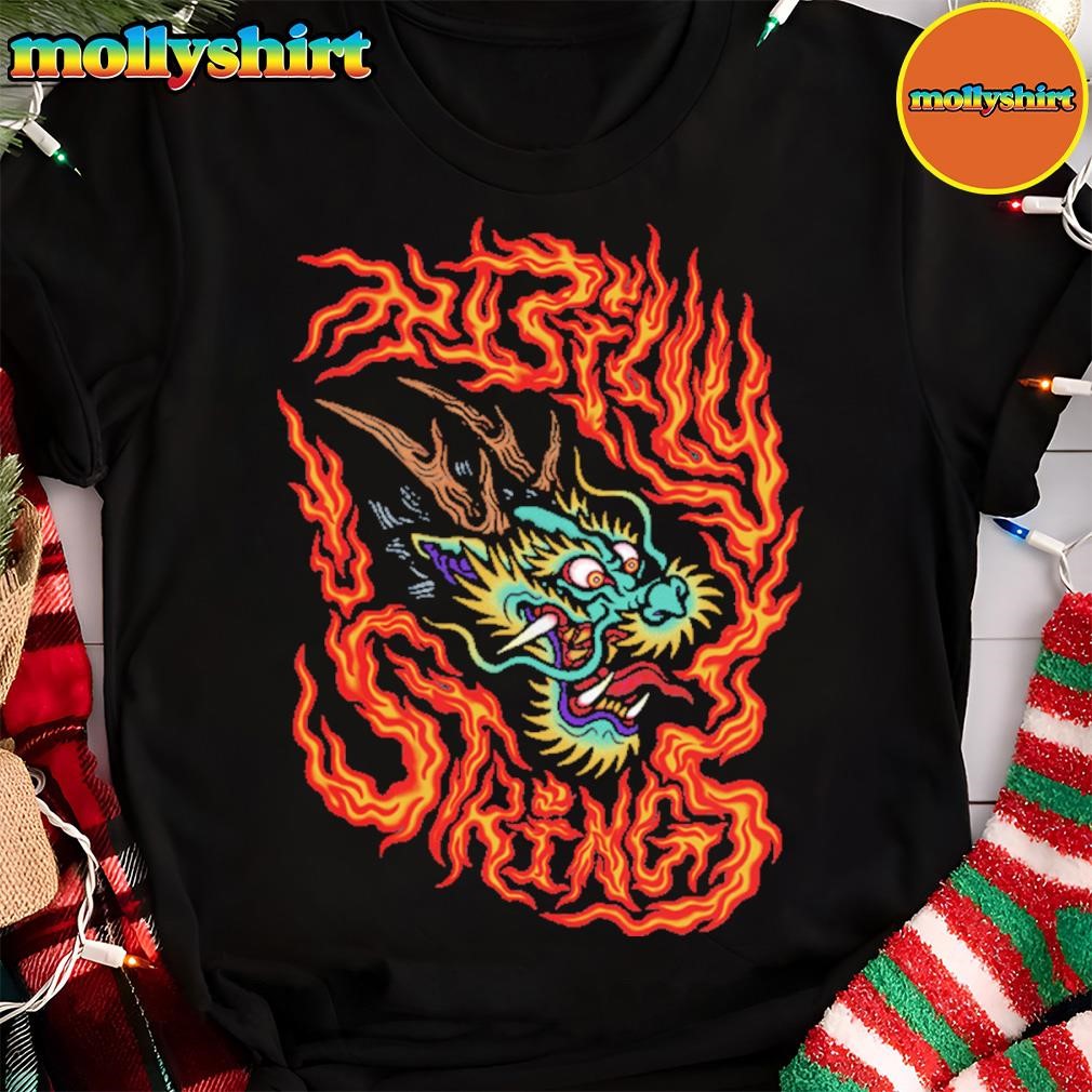 New Billy Strings Dragon Tee With Dates 2025 Tour Shirt