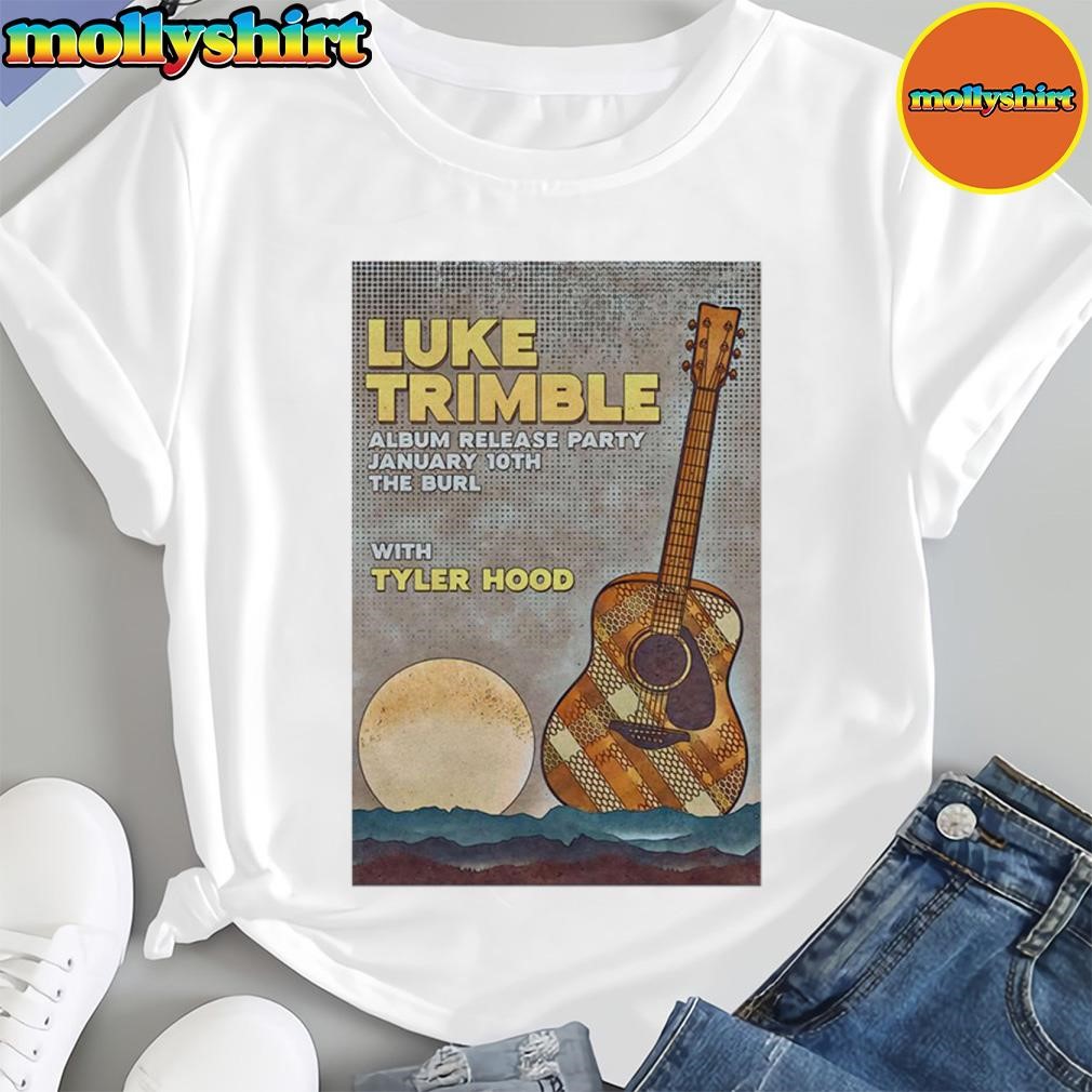 New Luke Trimble At The Burl In Lexington Ky On Jan 10 2025 Tour Poster Shirt