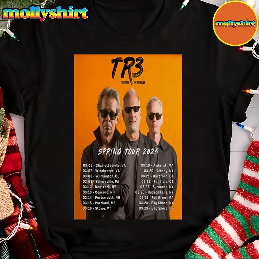 New Tr3 Sping Tour Feb 2025 Poster Shirt