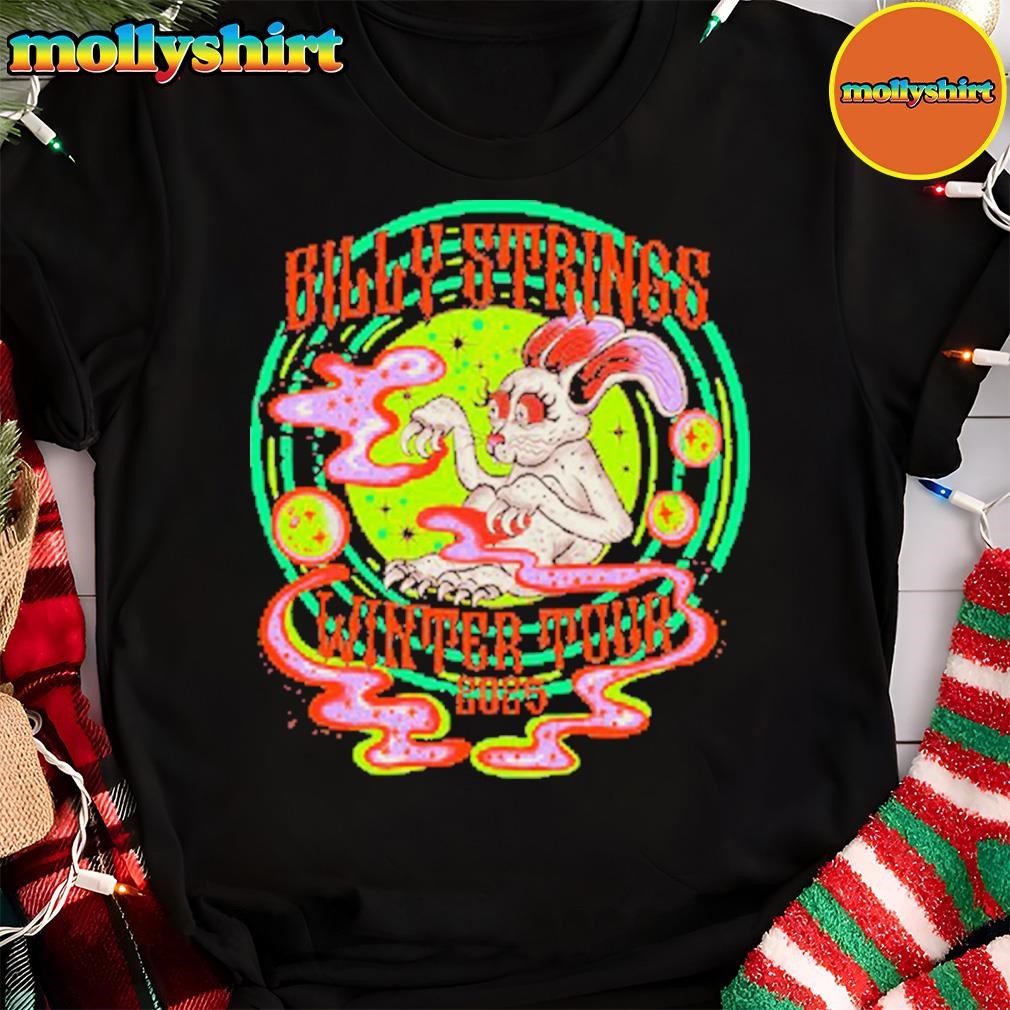 Official Billy Strings Winter Tour 2025 Merch T-Shirt
