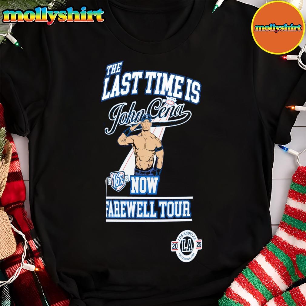 Official John Cena WomenS Farewell Tour 2025 Los Angeles T-Shirt