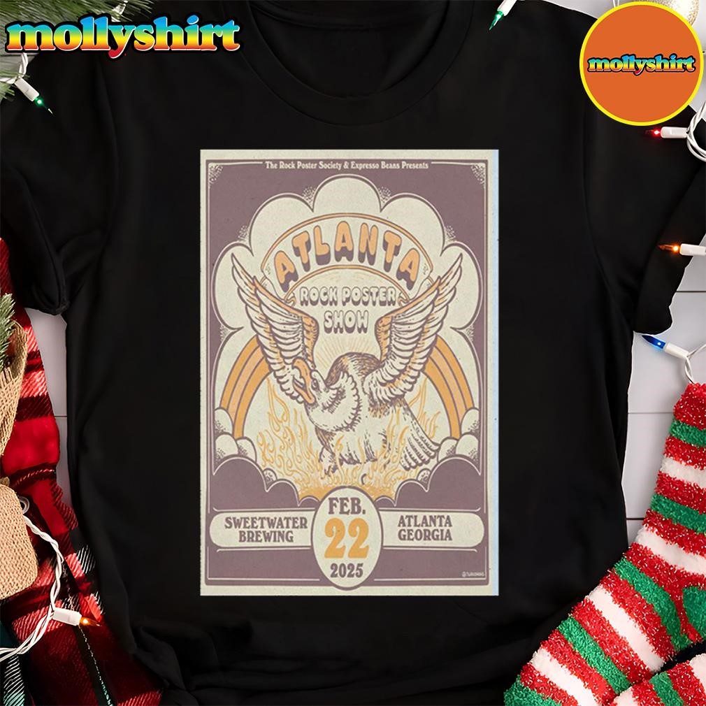 New Atlanta On Feb 22 2025 At Sweetwater Brewing In Atlanta, Ga Tour Poster Shirt