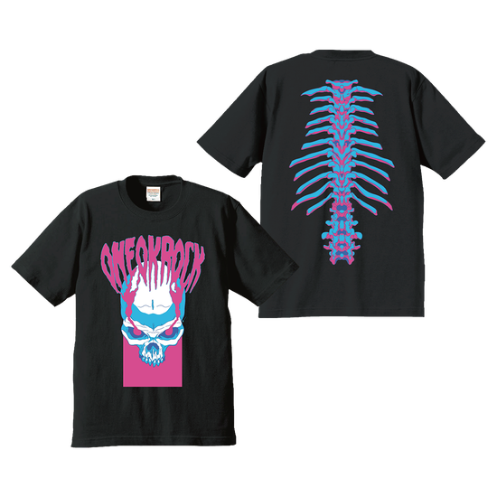New One Ok Rock Skull Logo Tee Shirt