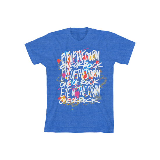 New One Ok Rock Painted Storm T-Shirt