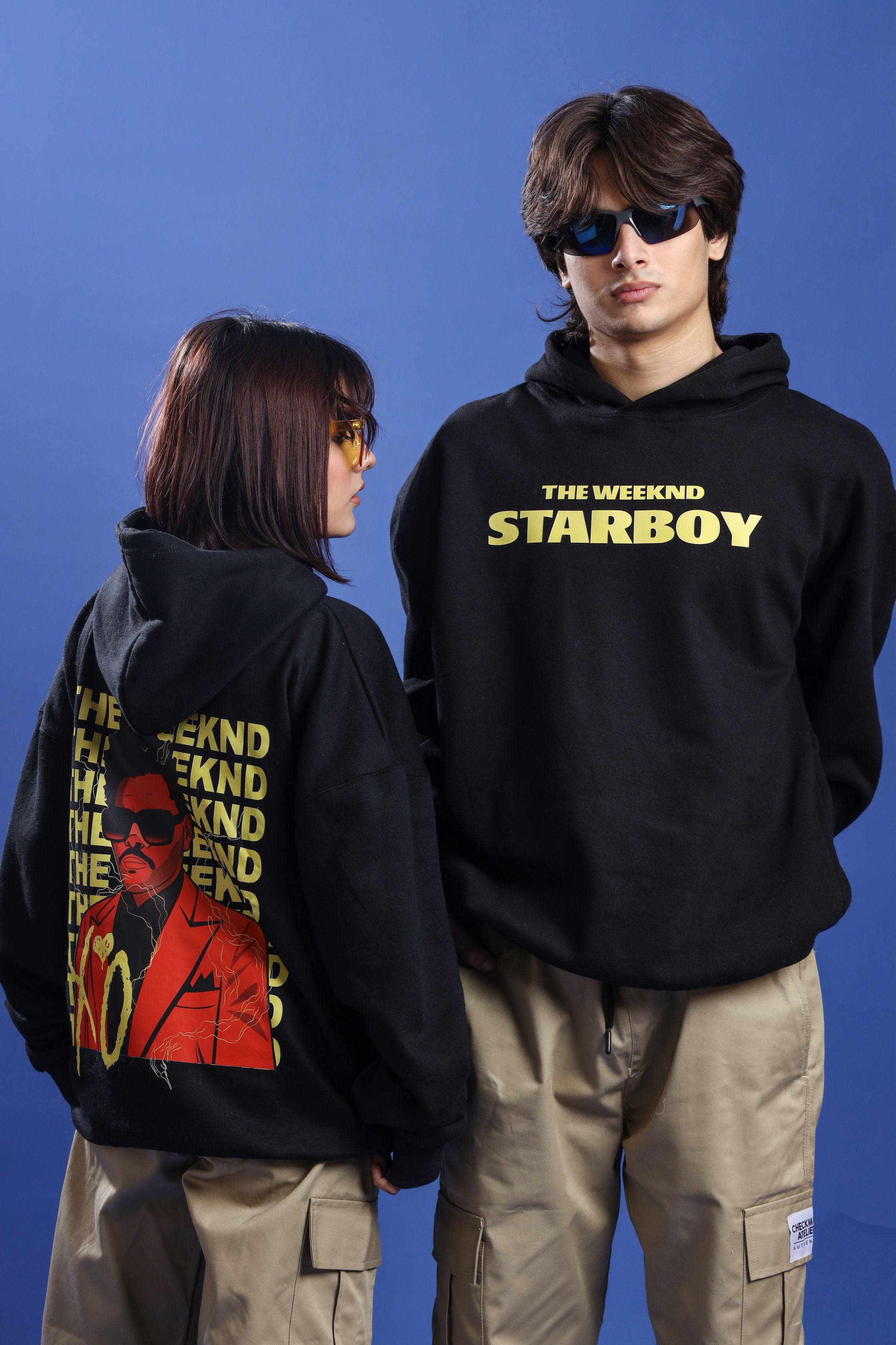 New The Weeknd Oversized Hoodie Checkmate Atelier – Official Online