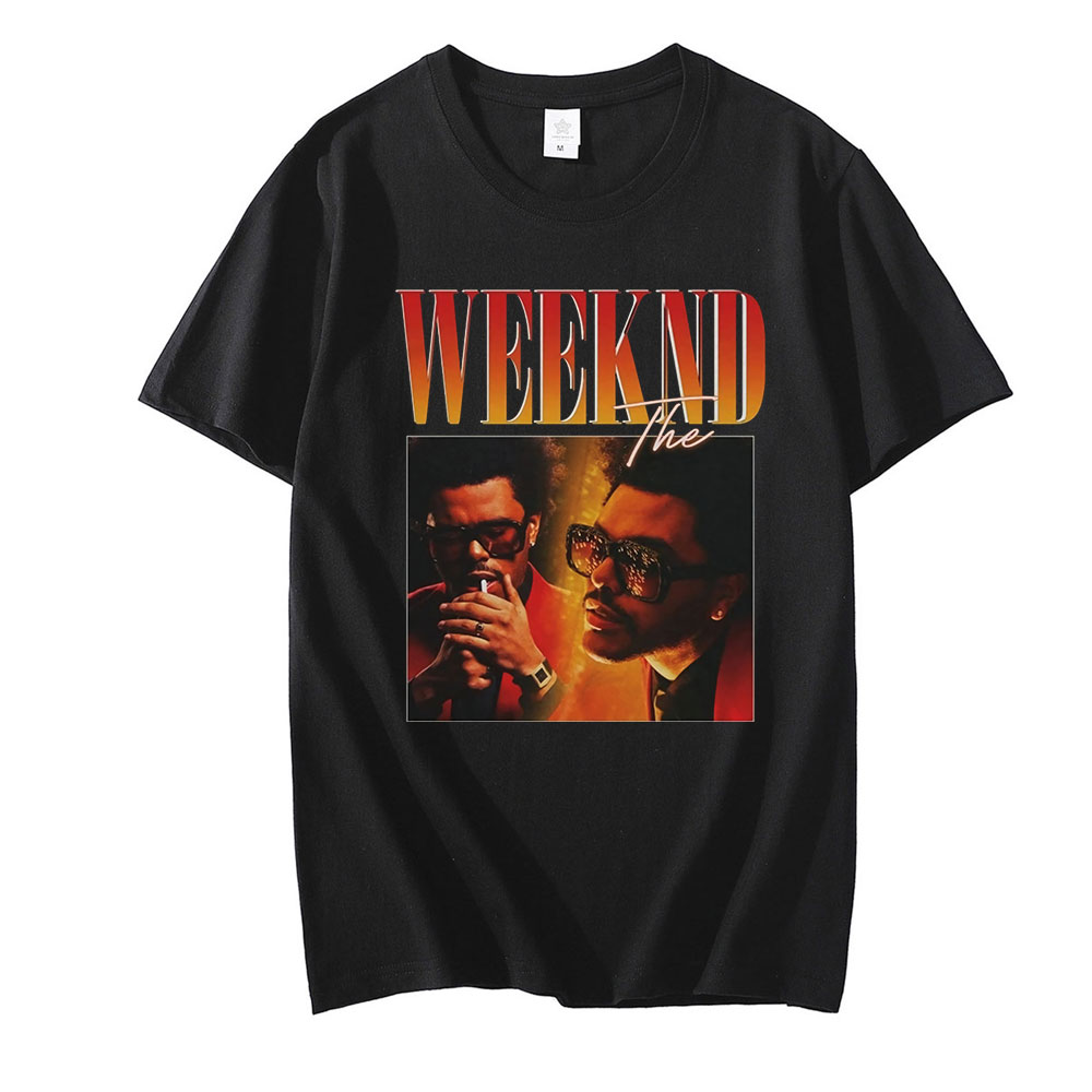 New The Weeknd T-Shirts  The Weeknd 90S Vintage Unisex Retro T-Shirt