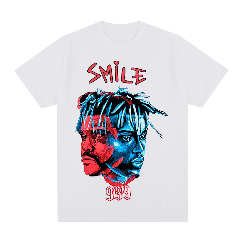 The Weeknd T-Shirts  The Weeknd Juice Wrld Smile Printed T-Shirt