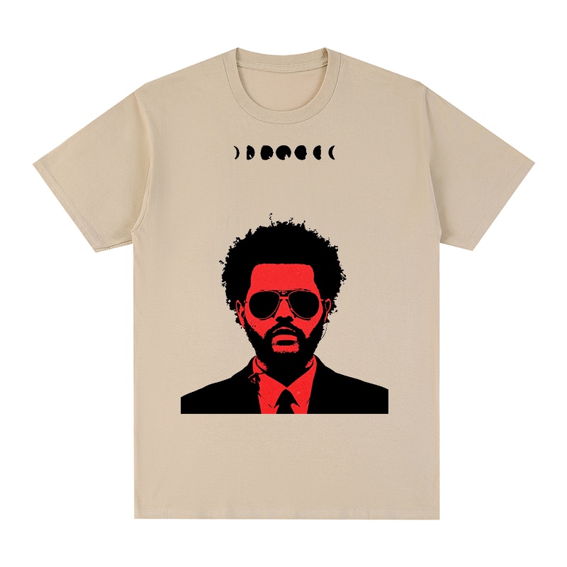 The Weeknd 90S Vintage T-Shirts  Retro Graphic Cotton T-Shirt