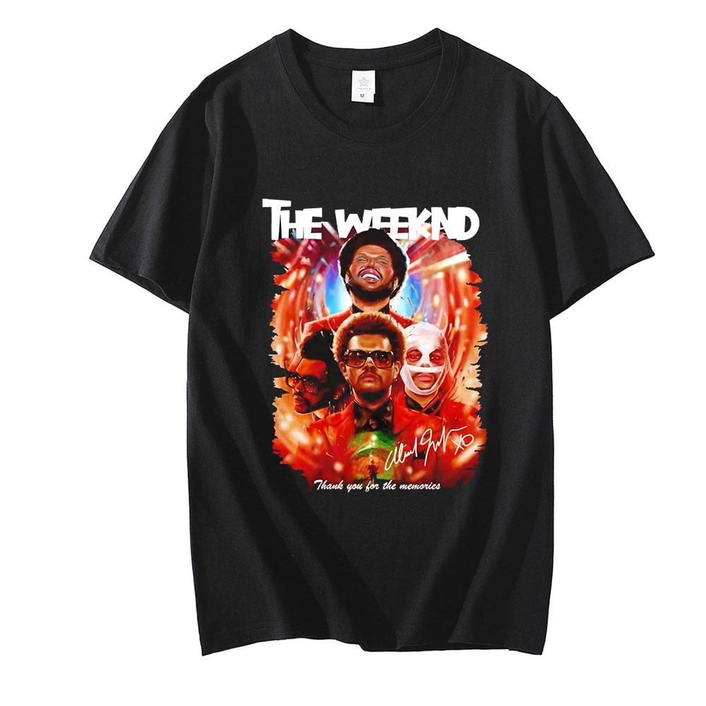The Weeknd T-Shirts  The Weeknd Retro Graphic Printed Unisex T-Shirt