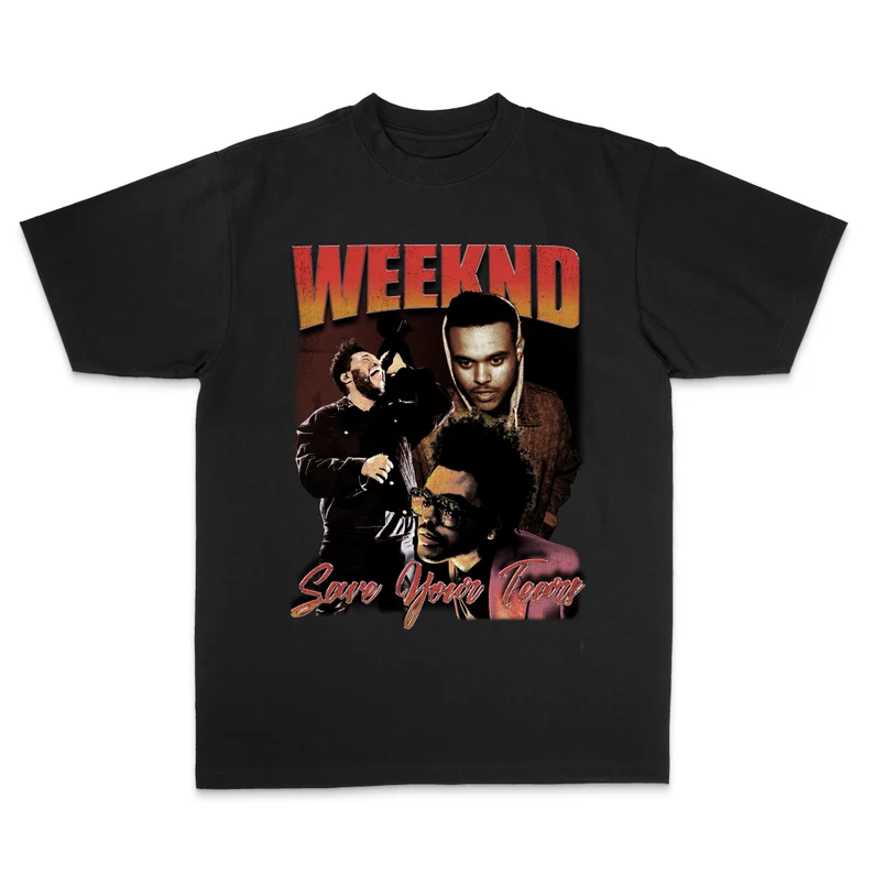 The Weeknd T-Shirts  Printed Trendy T-Shirt