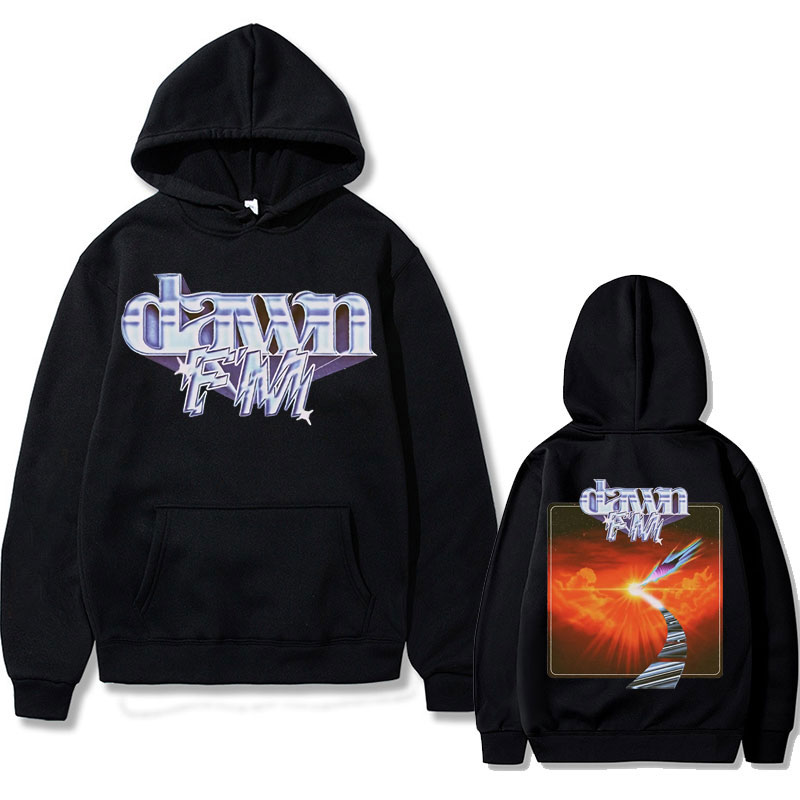 The Weeknd Dawn Fm Print Hoodies