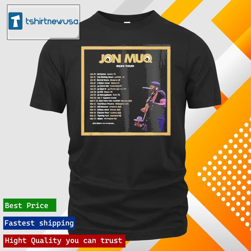 New Top Jon Muq Tour 2025 Unisex T-Shirt