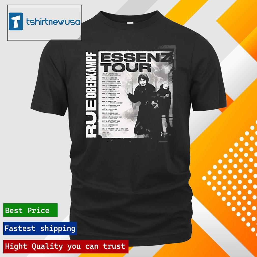 New Official Rue Oberkampf Essenz Tour 2025 T-Shirt