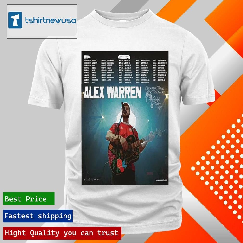 New Funny Cheaper Than Therapy Tour 2025 Alex Warren Poster T Shirts