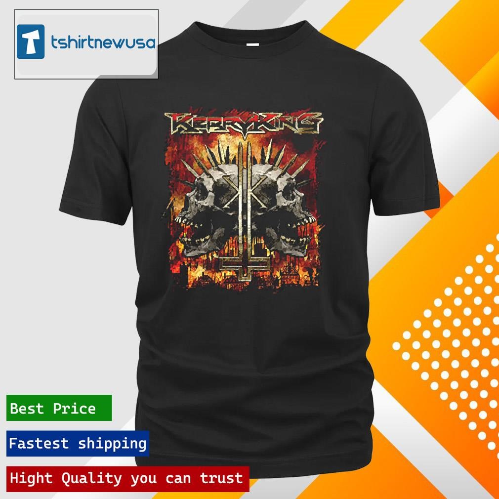New Best Kerry King Spikey Skull American Tour 2025 Itin Two Sides Unisex T Shirts