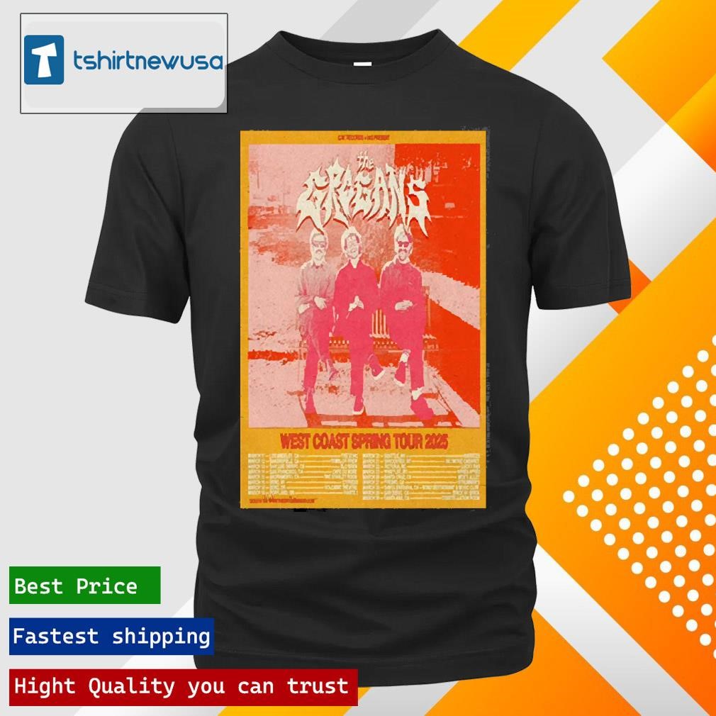 New Original The Grogans West Coast Tour 2025 Poster Shirts