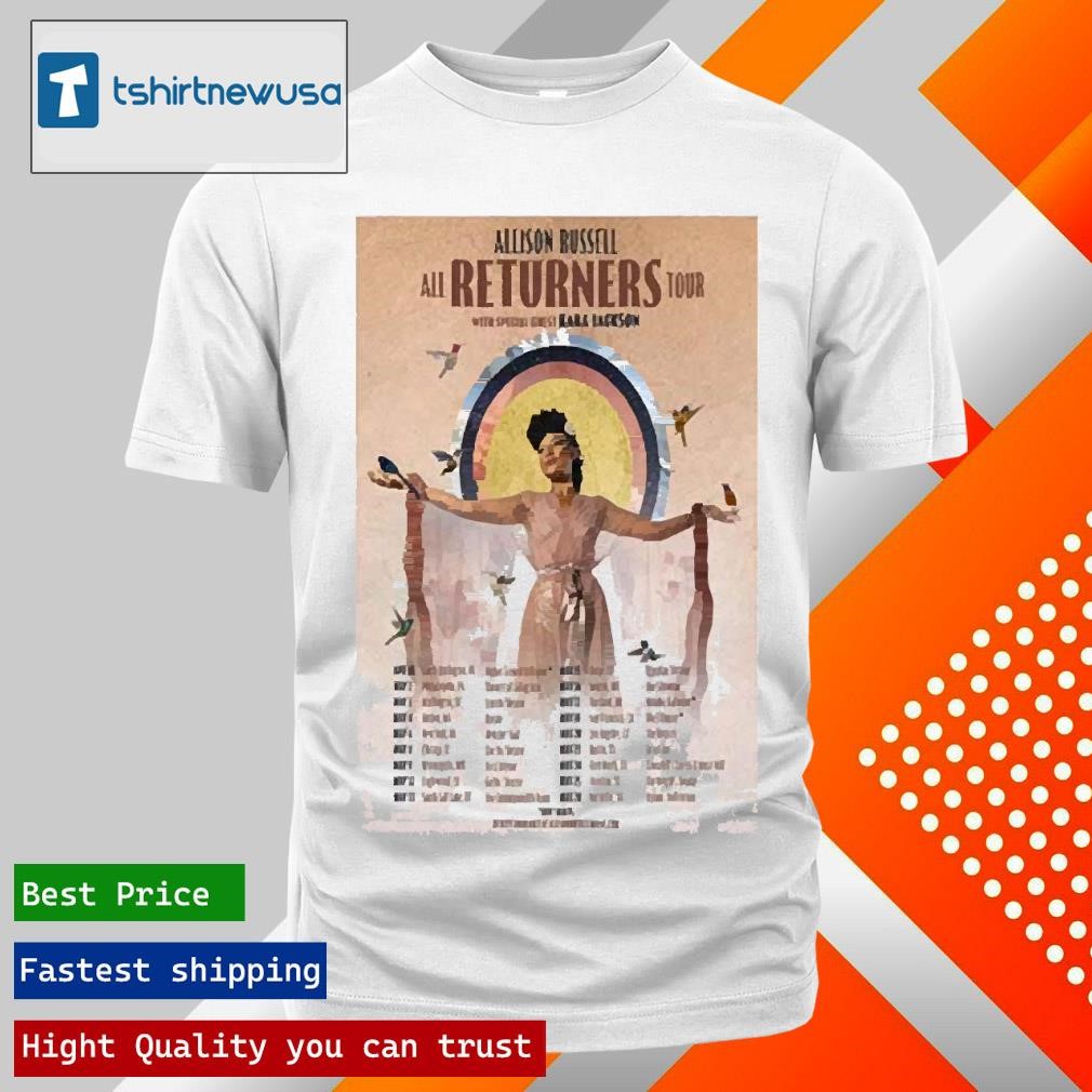New Official All Returners Tour 2025 Allison Russell Poster T Shirt