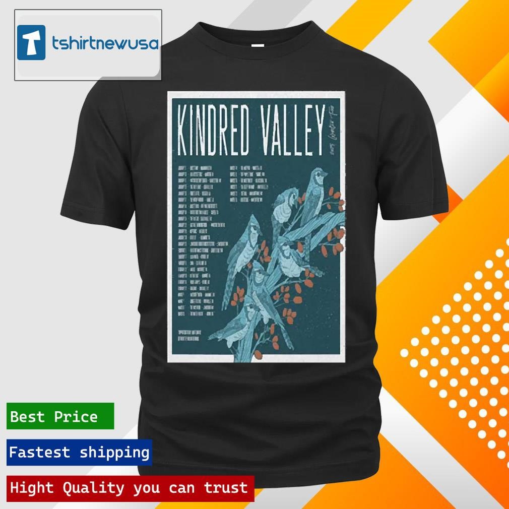 Top Kindred Valley Winter Tour 2025 Poster Shirts