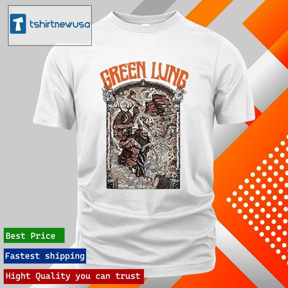 New Best Heathen Neverland Tour 2025 Limited Green Lung T-Shirt
