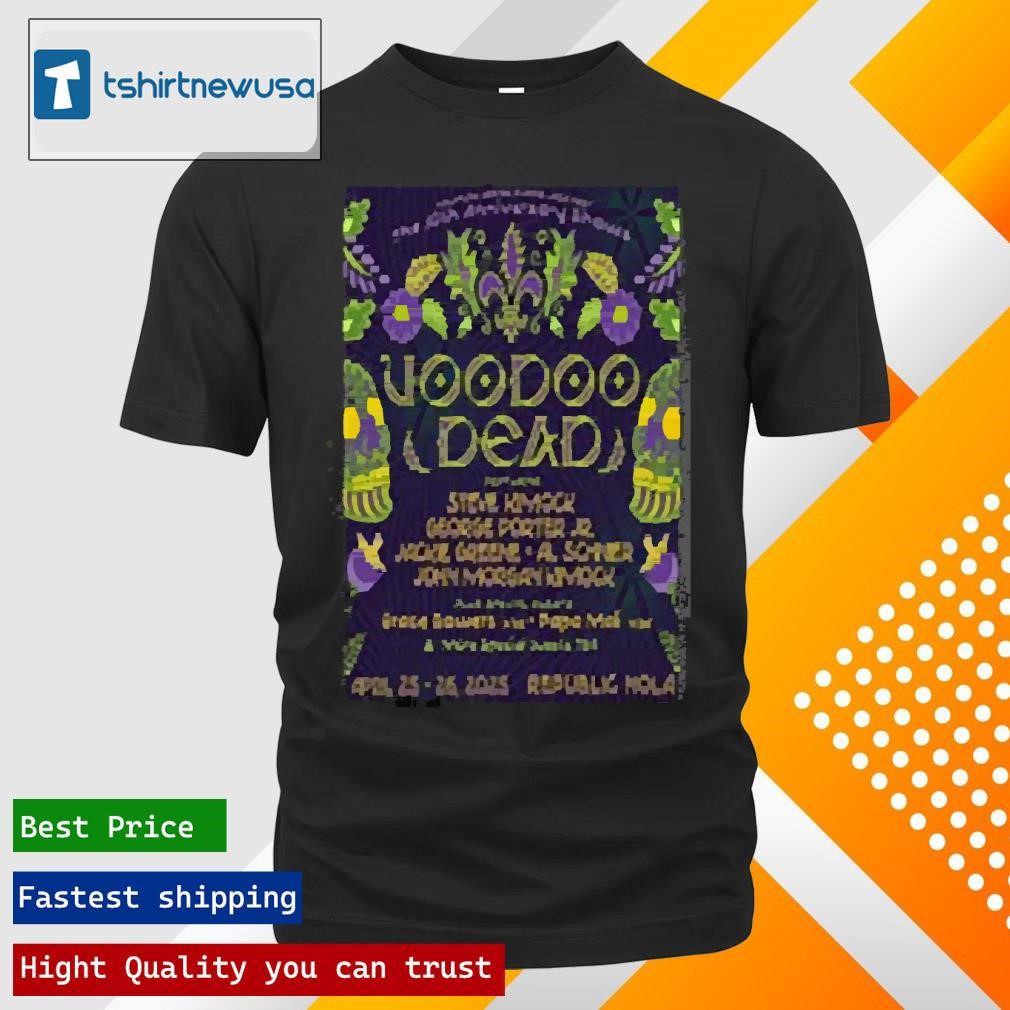 New Premium Voodoo Dead Republic Nola New Orleans La Tour 2025 The 10Th Anniversary Shirts