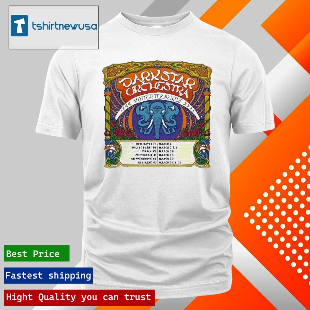 Official Dark Star Orchestra Winter Tour 2025 Dates Event March Shirts