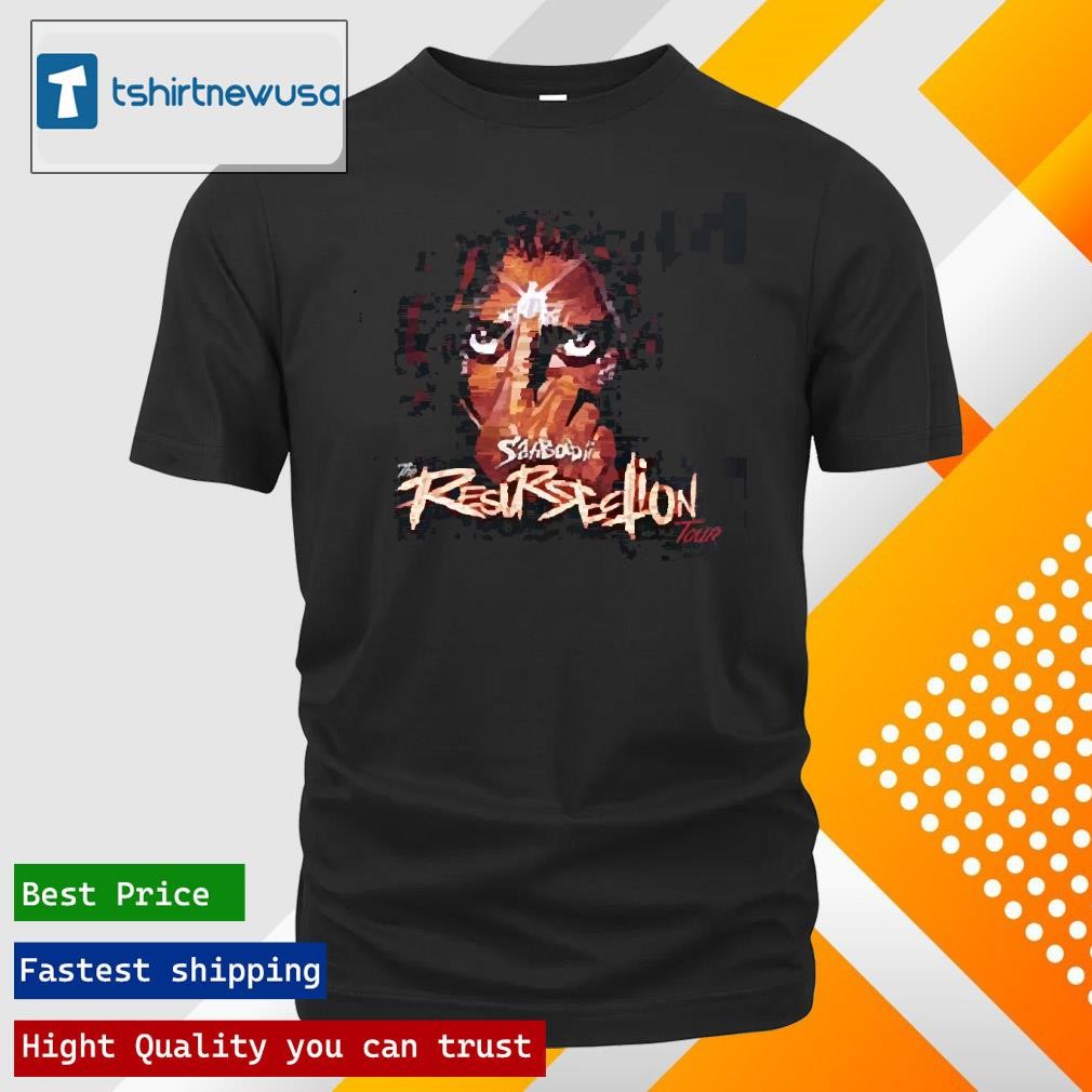 New Official Sahbabii The Resurrection Tour 2025 Schedule Tour Dates Two Sides Unisex T Shirts