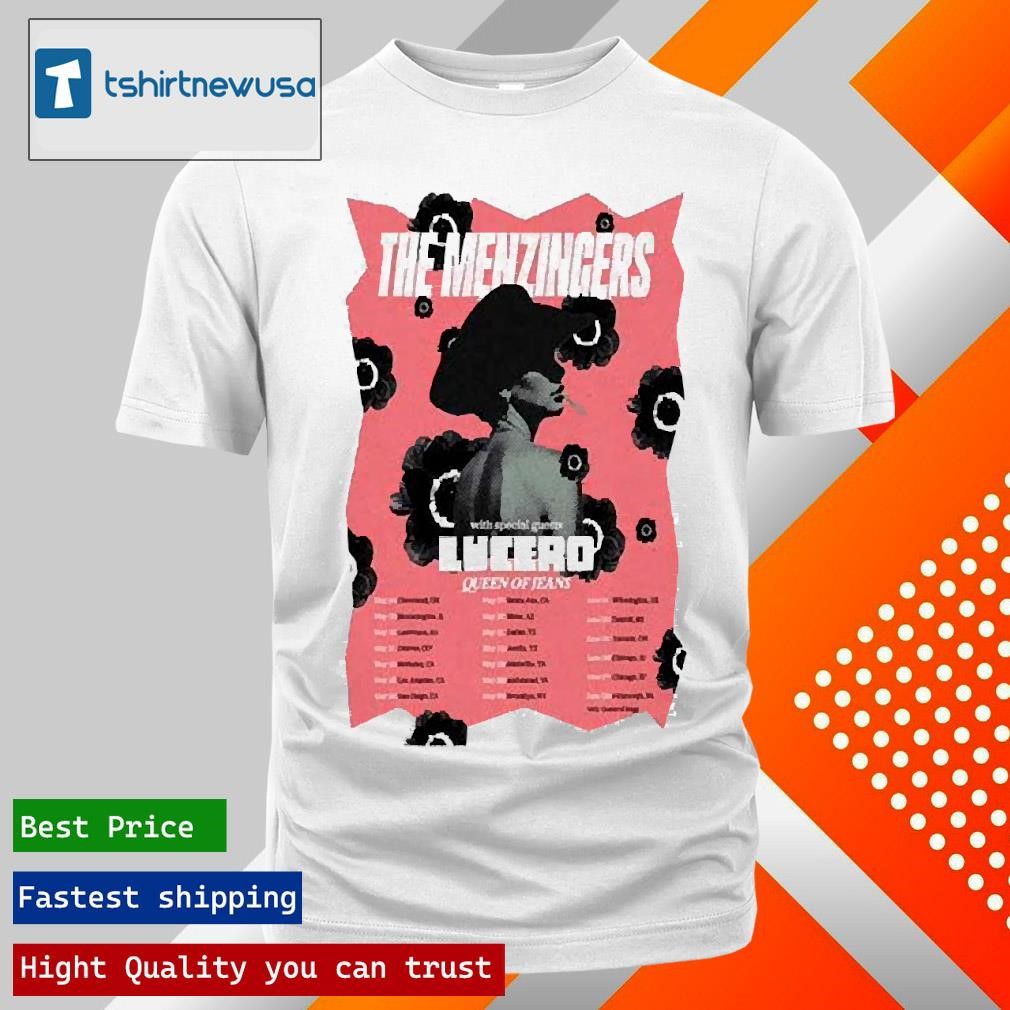 Funny The Menzingers W Lucero And Queen Of Jeans Tour 2025 Shirts