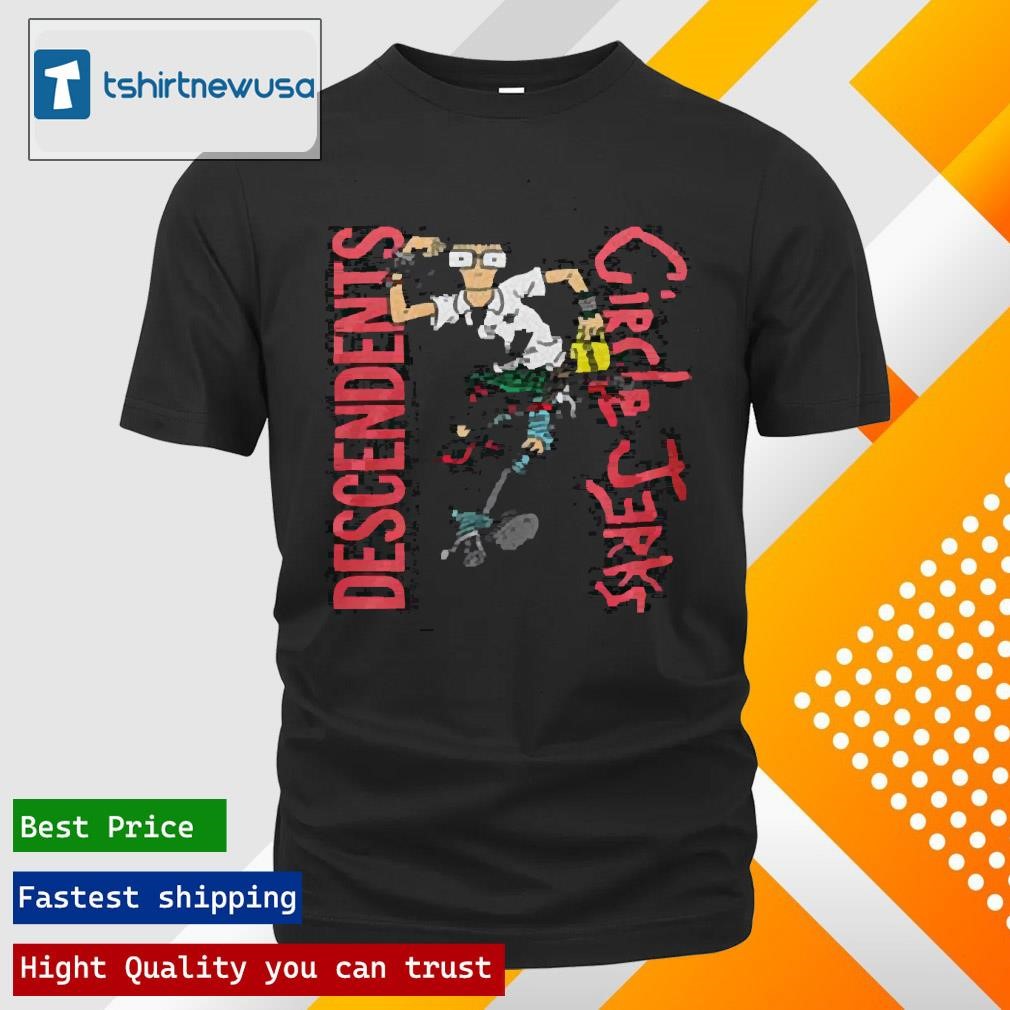 New Original Descendents Circle Jerks Europe And Uk Tour 2025 Hoodie T Shirts