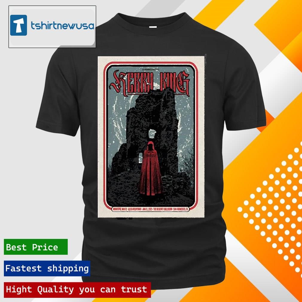Funny Kerry King The Regency Ballroom January 15Th 2025 San Francisco Tour T-Shirt