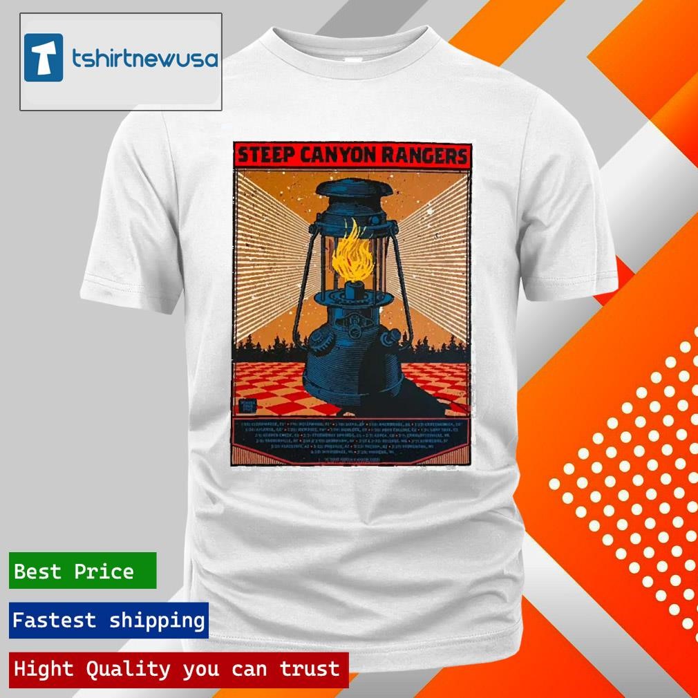 Original Steep Canyon Rangers Official Poster Winter Tour Dates List 2025 Unisex T Shirt