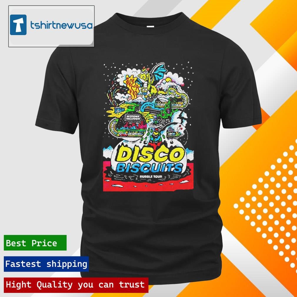 Original Disco Biscuits Bubble Tour At The Midtown Ballroom In Bend Oregon On January 19Th 2025 Unisex T Shirts