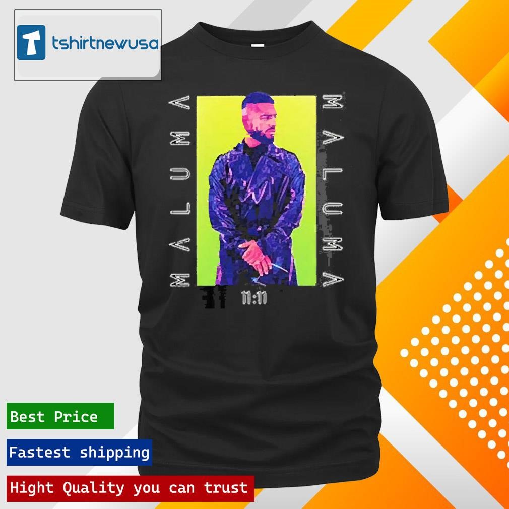 Funny Maluma 11 11 World Tour 2019 2025 T Shirt