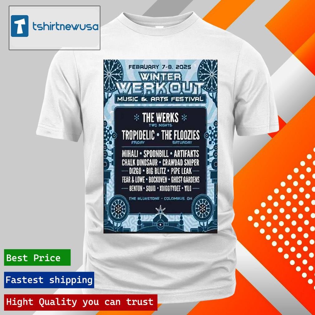 New Best Winter Werk Out On Feb 7 8 2025 At The Bluestone In Columbus Oh Tour Poster T Shirts