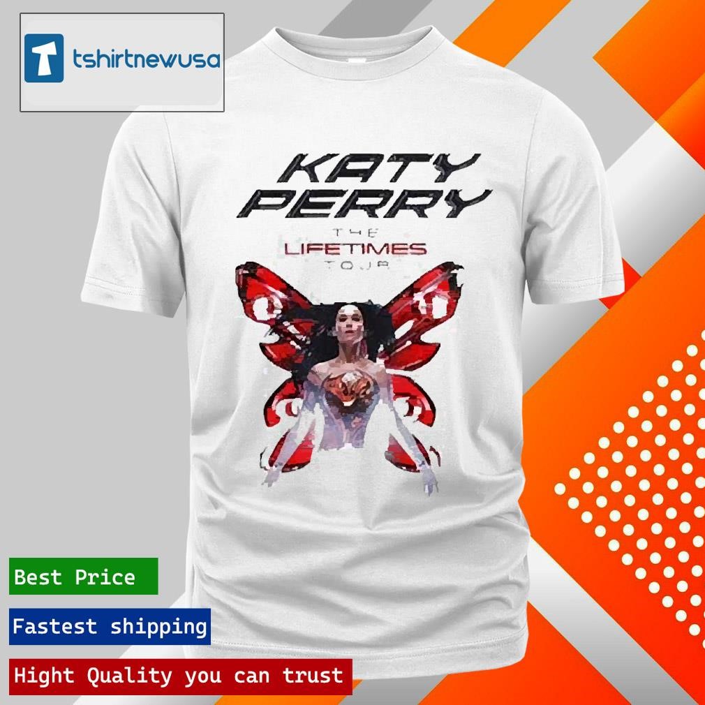 New Top Katy Perry The Lifetime Tour Canada 2025 T Shirts