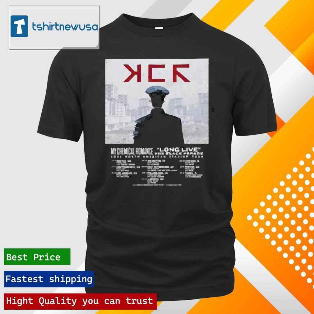 Original My Chemical Romance The Black Parade 2025 North American Stadium Tour Shirts