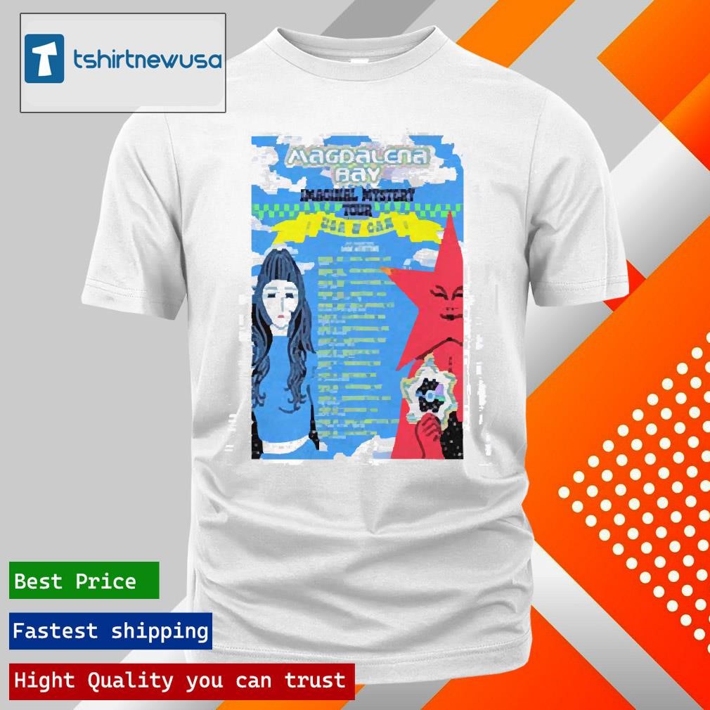 New Official Magdalena Bay Imaginal Mystery Tour Usa + Canada 2025 Shirts