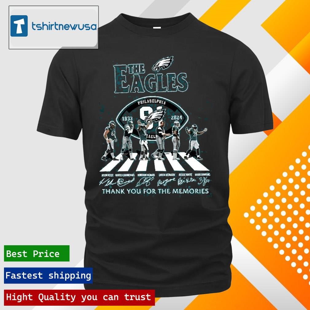 New Original The Eagles Thank You For The Memories 2025 T Shirt