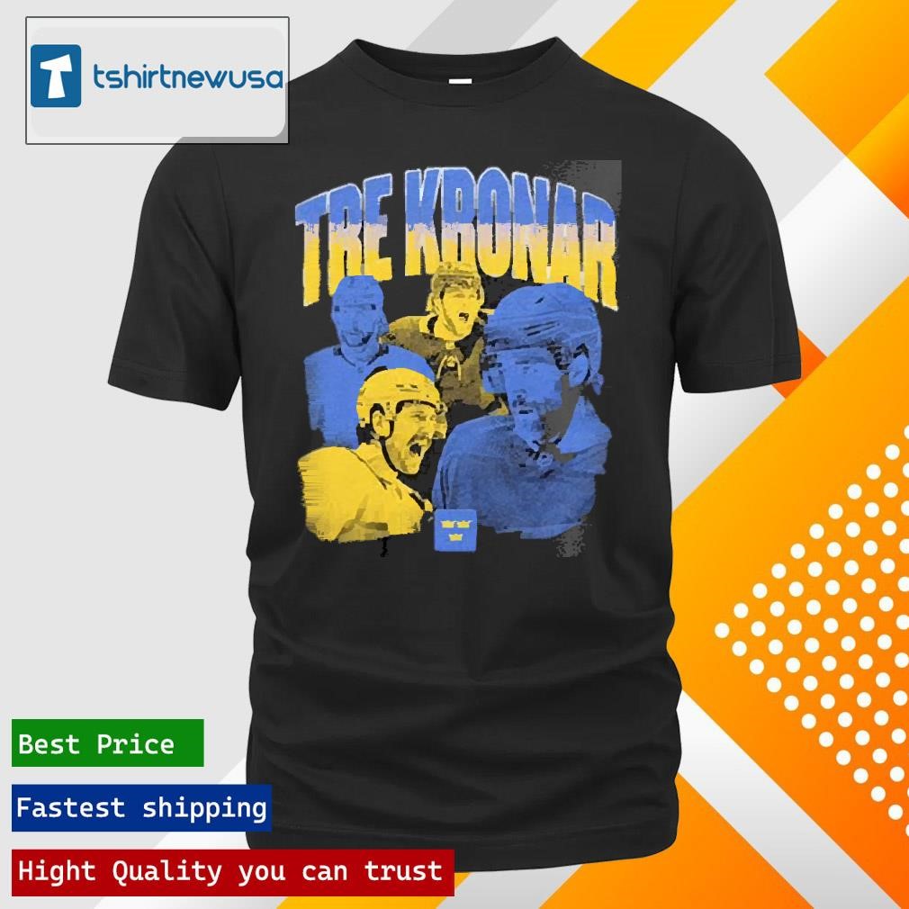 Funny Tre Kronar 4 Nations Team Sweeden 2025 T Shirt