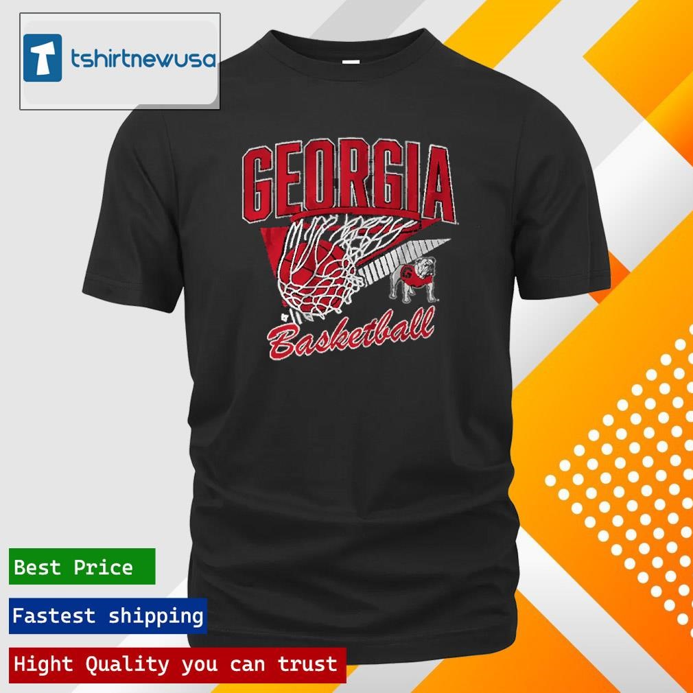 New Funny Georgia Bulldogs Basketball Net 2025 T-Shirt