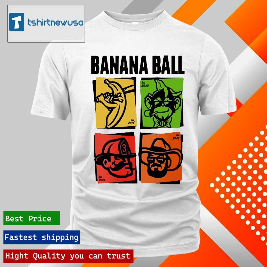 New Funny Banana Ball 2025 24 Hour Exclusive Block Shirts
