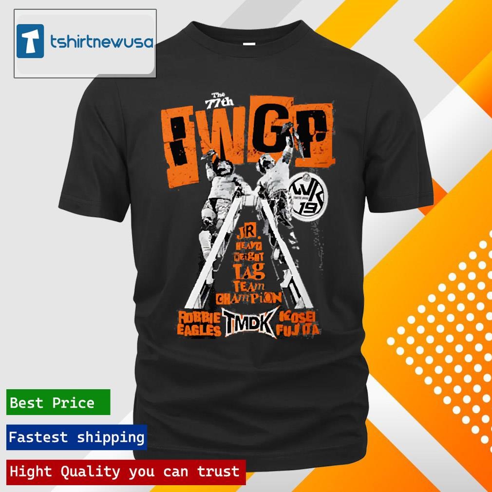 New Official Robbie And Fujita 77Th Champions 2025 T Shirt