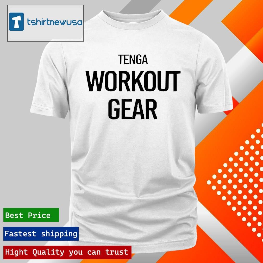 New Premium Tenga Workout Gear Text 2025 T Shirt