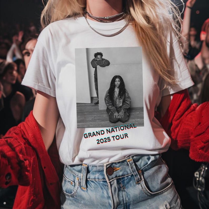 New Sza Merch Shirt Sza Grand National Tour 2025 Sza Kendrick Lamar Concert Sza Vintage Unisex Shirt