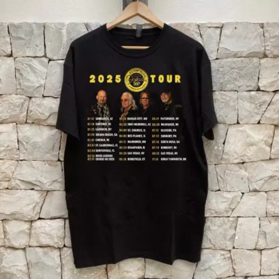 New Foghat Band Tour 2025 T Shirt