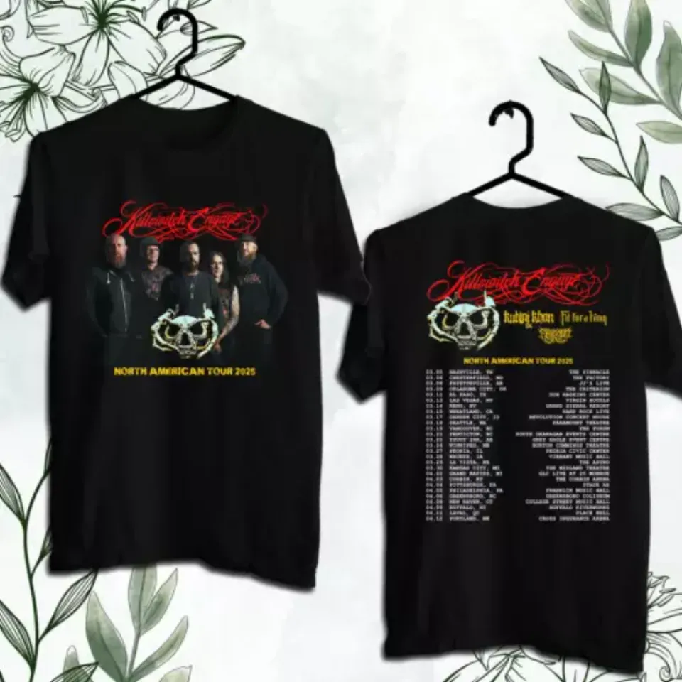 New Killswitch Engage American Tour 2025 Shirt